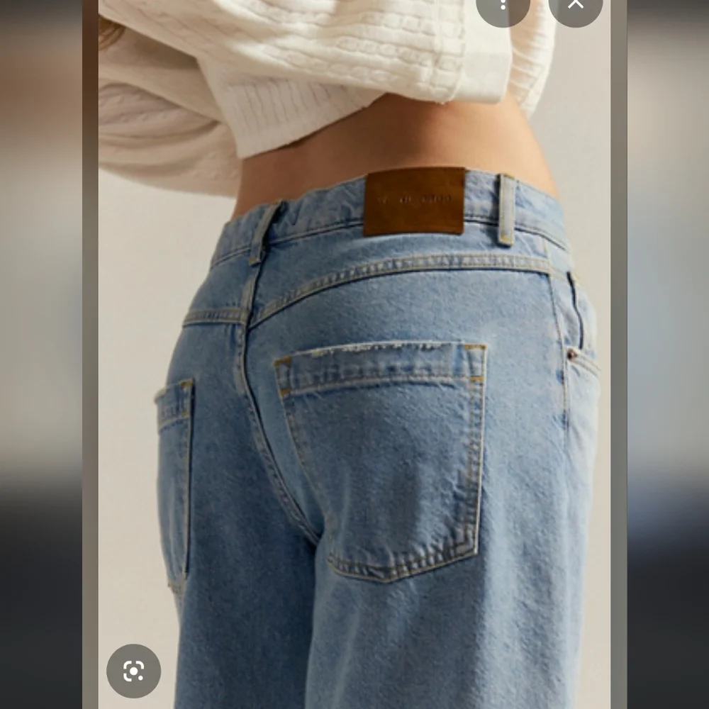 Free People We The Free Jam Session Relaxed Capri Light‎ Jeans